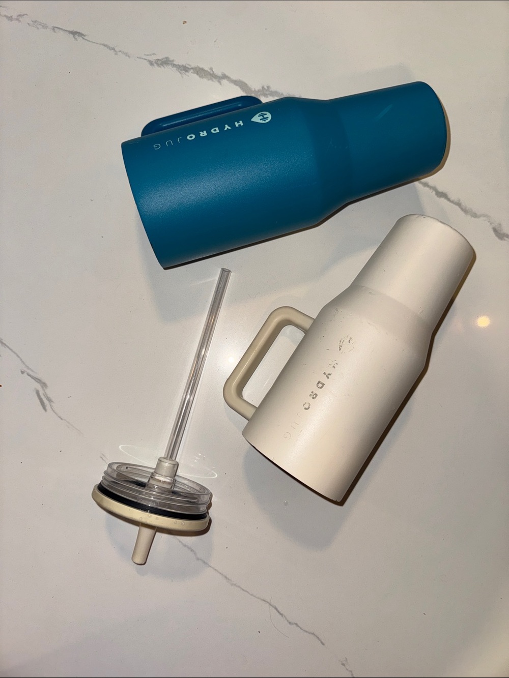 Reusable Tumblers with Straw Lid